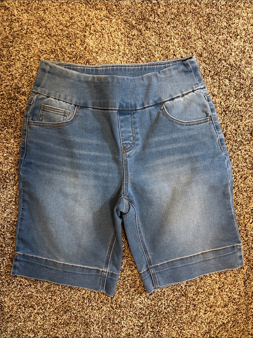 EST. 1946 Denim Women’s Blue Stretch Shorts 8 Hi rise